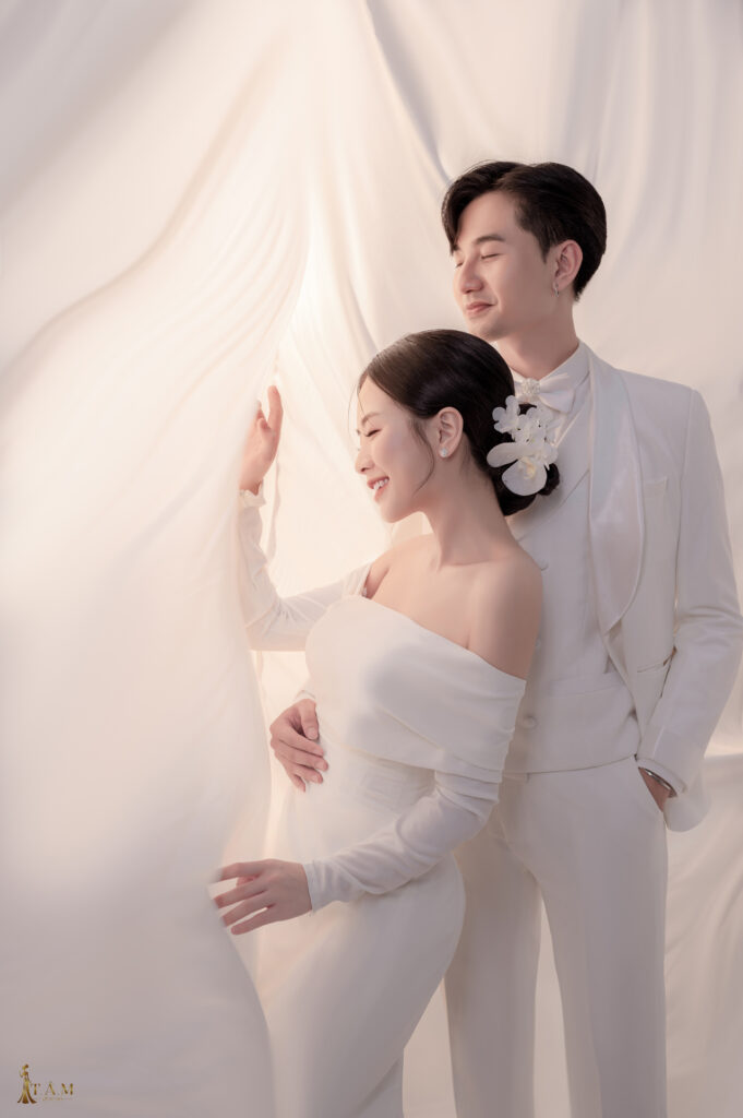 Ảnh cưới Hàn Quốc chụp studio